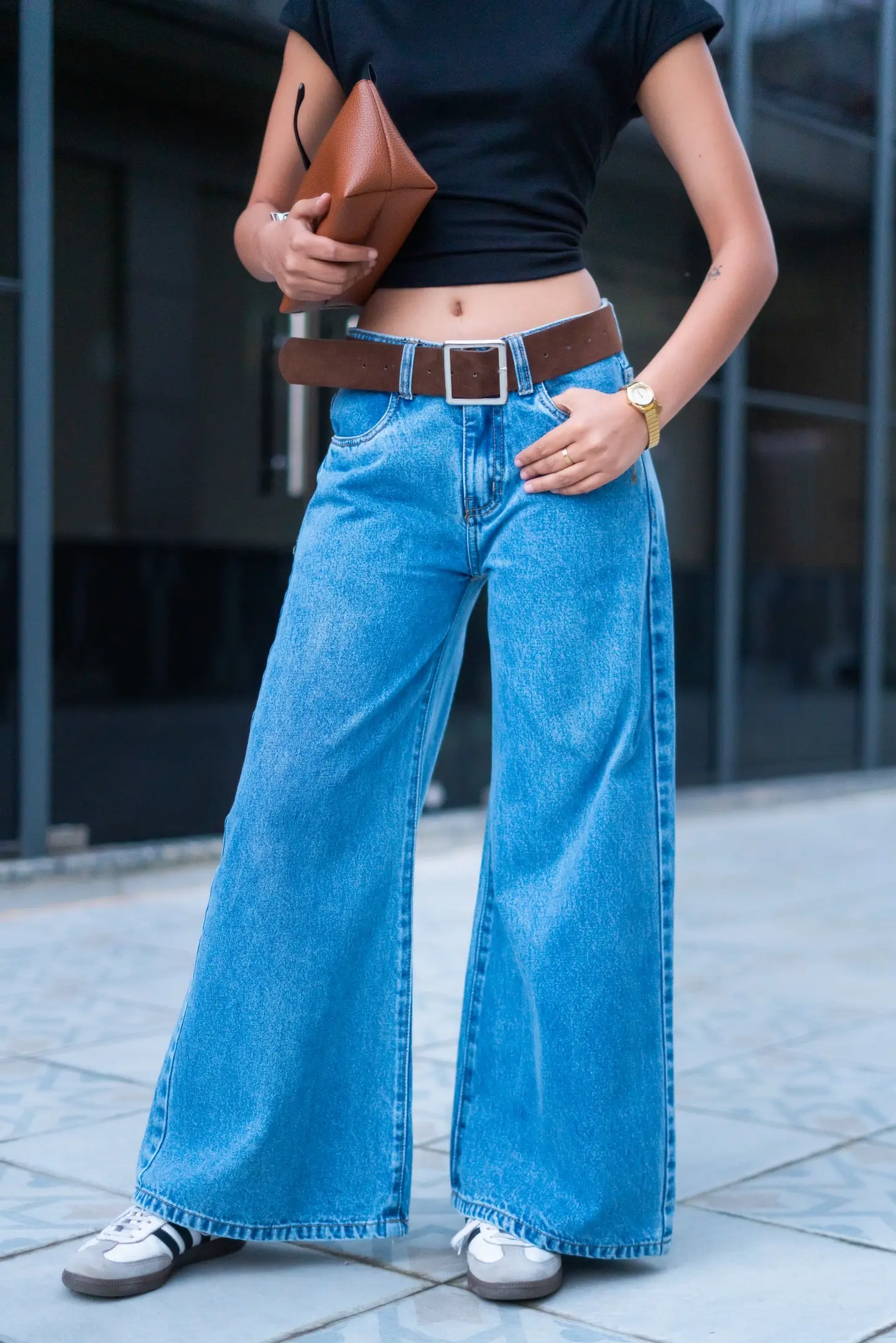 BMO SS25-74 BAGGY DENIM PANT 