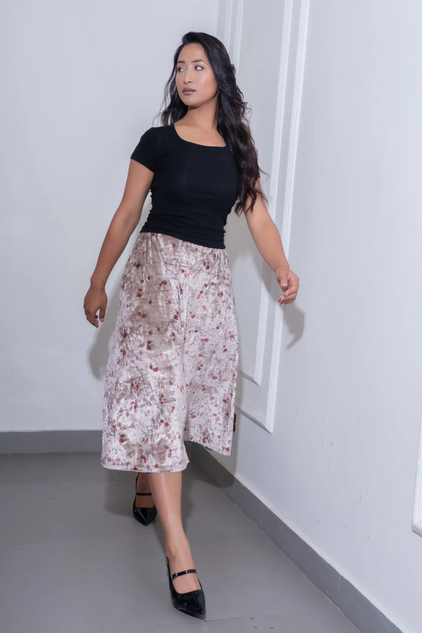 1380 VELVET SKIRT