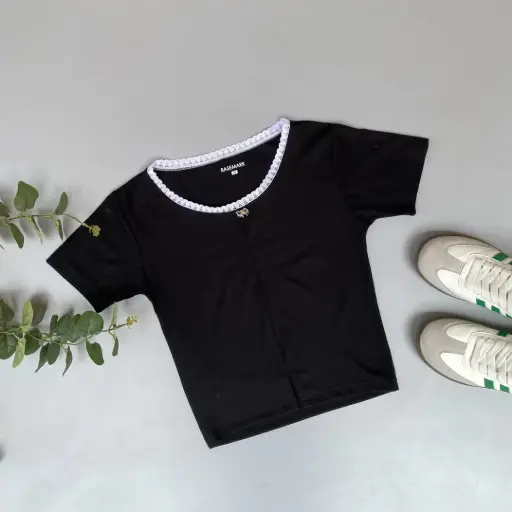 HB SS25-163 BOW TEE