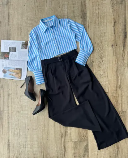 BMO SS25-67  FORMAL PLEATED PANT